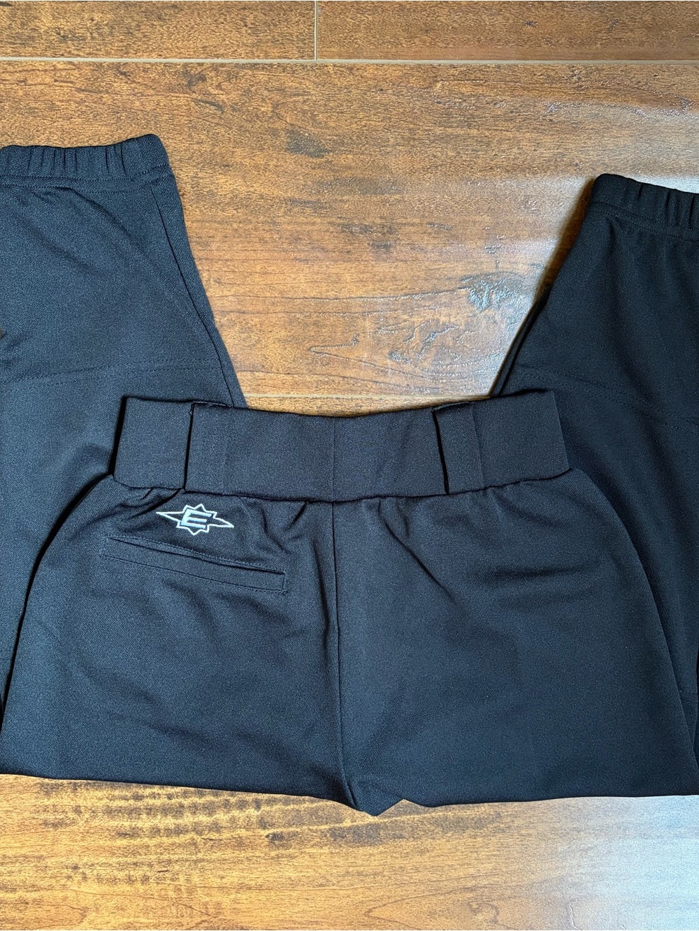 Boys Black Easton Baseball Pants